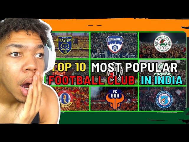 Reacting to Most Popular Football Clubs in India 🇮🇳| Indian Super League...Kerala Blasters!!!