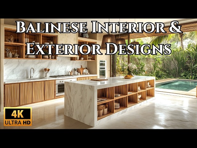 Breathtaking Balinese Interior and Exterior Designs That Will Leave You Speechless