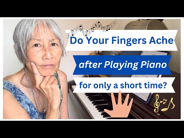 How to Get Rid of Tension in Your Fingers and Body 🖐️ piano tips | piano lessons | piano courses