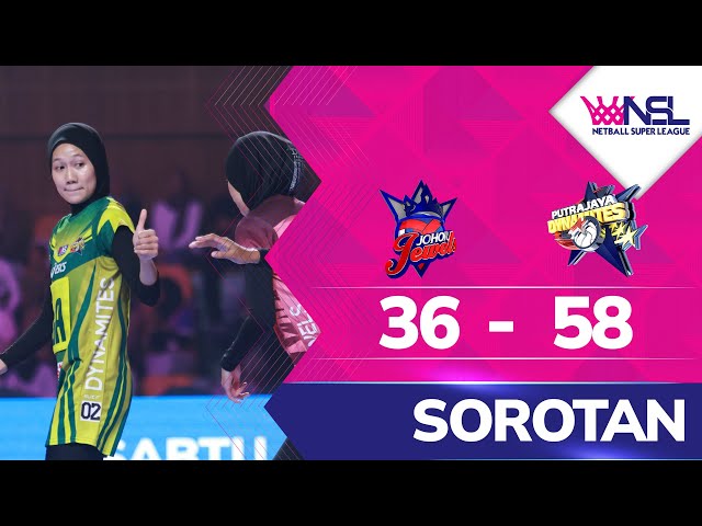 Sorotan Perlawanan: Johor Jewels 36-58 Putrajaya Dynamites | NSL 2025