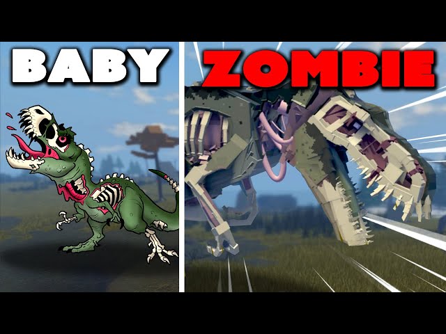 Spooky, Scary Zombie Dinosaurs! - Roblox