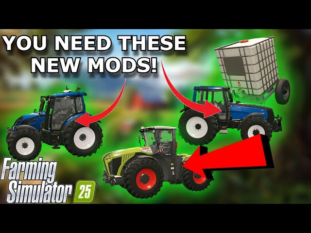 Farming Simulator 25 Best NEW mods! Console included!!!