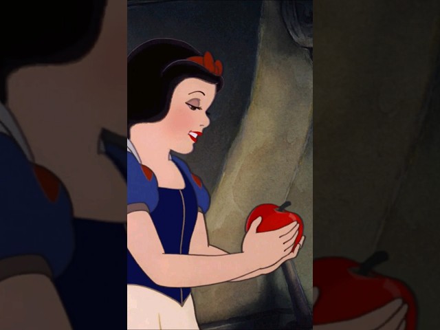 The Poison Apple is very different from Snow White's perspective #disney #animation #snowwhite