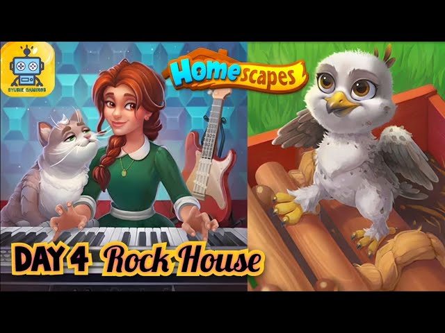 Homescapes Story: Day 4 - Rock House - The Lake House - 2nd House