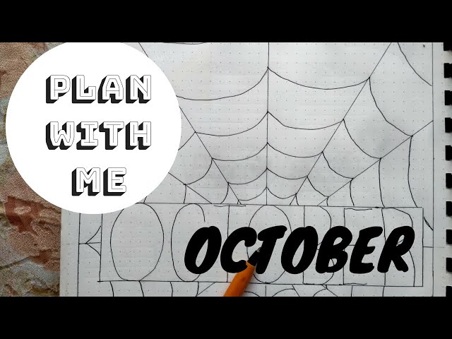 Plan with me| October 2019 Bullet Journal Setup| Doris Wanjiku