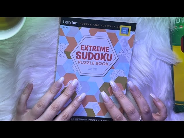 ASMR Timed Extreme Sudoku: Relaxing & Soothing Puzzle Challenge 😴 Calm Your Mind | Focus & Relax 💤