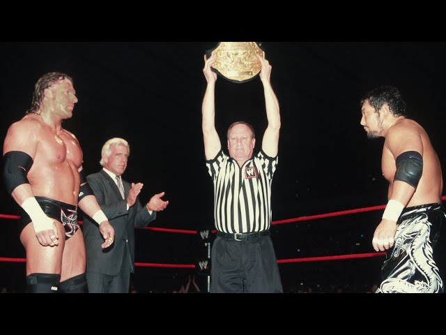 UNSEEN TITLE MATCH | Triple H defends against Tajiri in Japan: From the WWE Vault