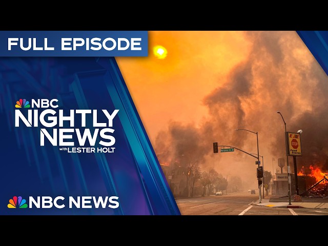 Nightly News Full Episode - Jan. 13