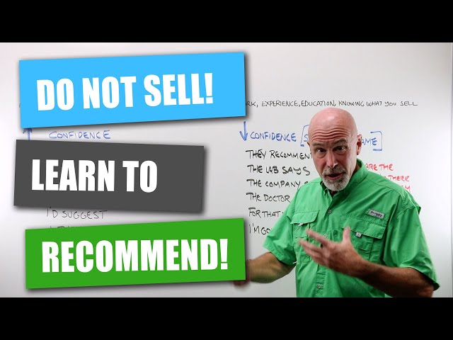 Do Not Sell! Instead Learn to Recommend