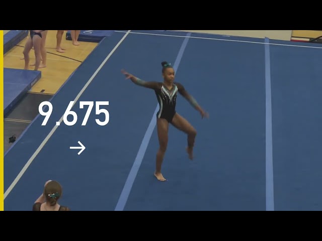 Level 8 State Meet 2022 | 9.675 Floor Routine and 4th All Around