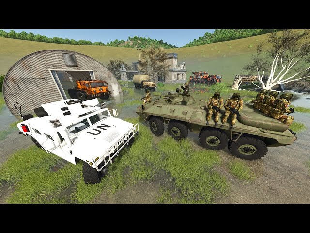 Finding Secret Army Base with Tanks and Missiles | Farming Simulator 25