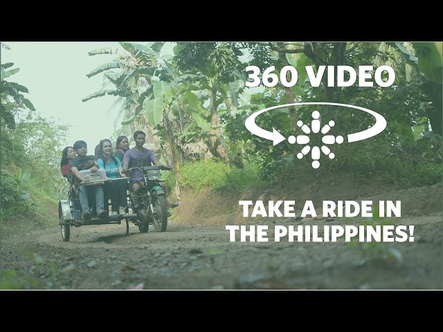 Take a ride with us to an indigenous community in the Philippines!