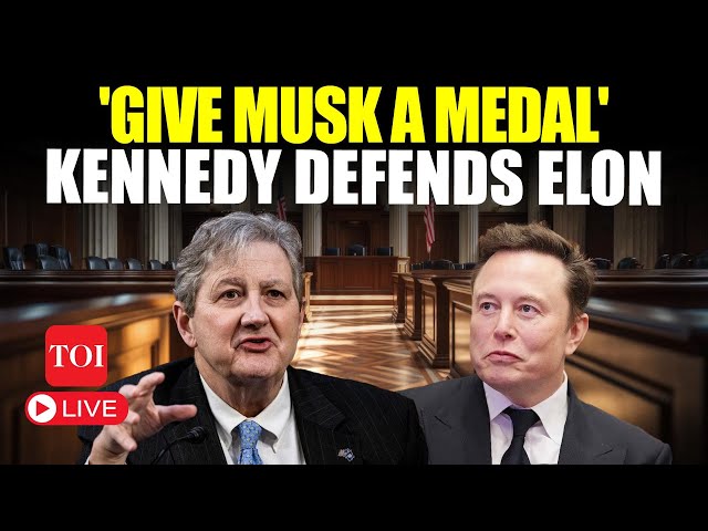 LIVE | Senator Kennedy Mocks Democrats Over Elon Musk, USAID Freeze & Government Spending | US News