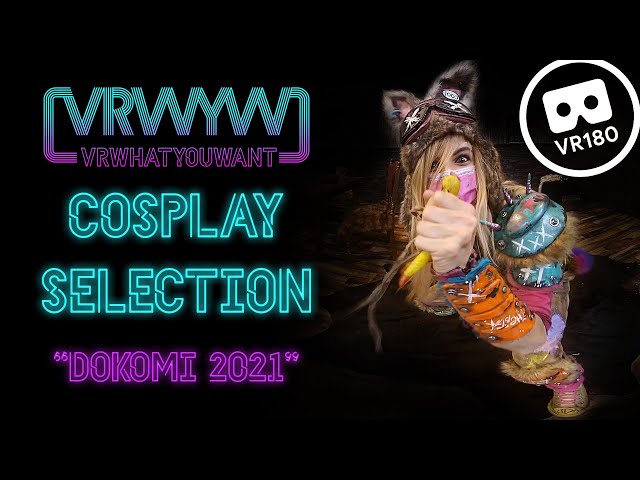 Selection of cool Cosplays at DoKomi 2021 - VR180 3D