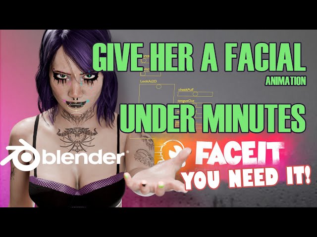 Blender Facial Animation Faceit