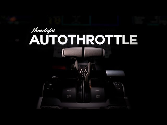 HondaJet Autothrottle