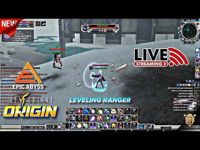 RF Online Origin Epic Abyss PemburuBerkah Ranger Hunt Lv 44 to 50