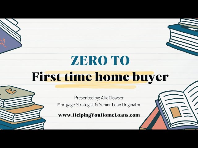 Zero to First Time Home Buyer. Pt 1/3