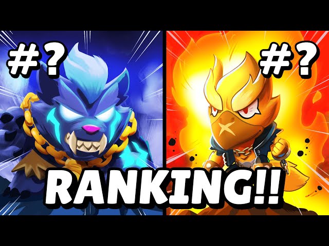 Ranking Every Assassin in Brawlstars! 🗡️