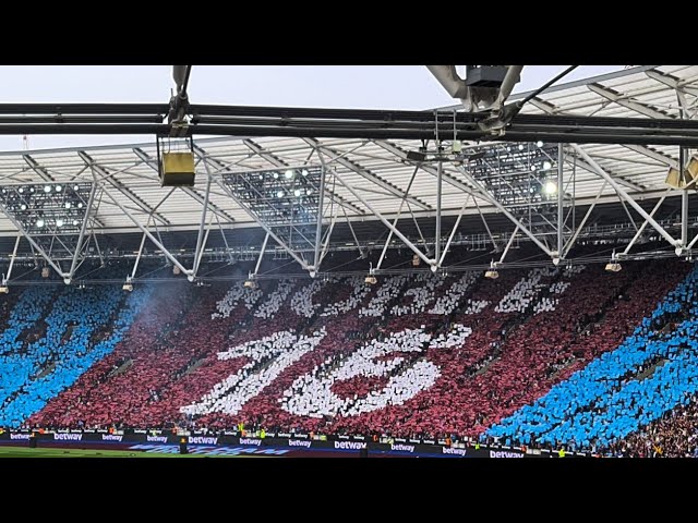 24 minutes, the full Mark Noble tribute. #marknoble #westham