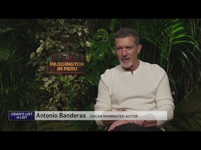 Dean's A-List Interview: 'Paddington in Peru' actor Antonio Banderas