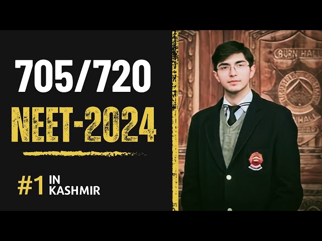 Detailed Preparation Strategy with Mueed Nisar - 705/720 in NEET-2024