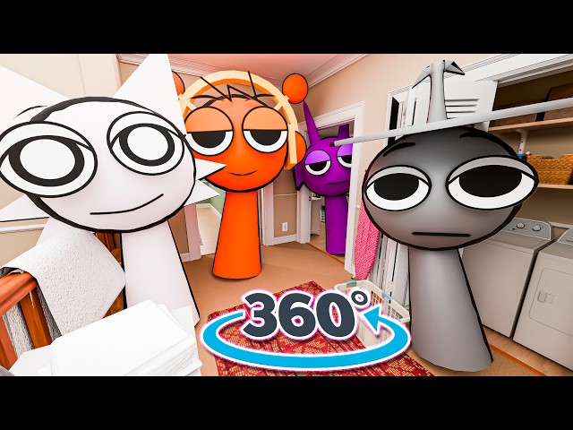 360° Incredibox Sprunki | Sprunki react Sinner Edition New Mod But WITH LOVE SUS MOD! 4K VR Part 9