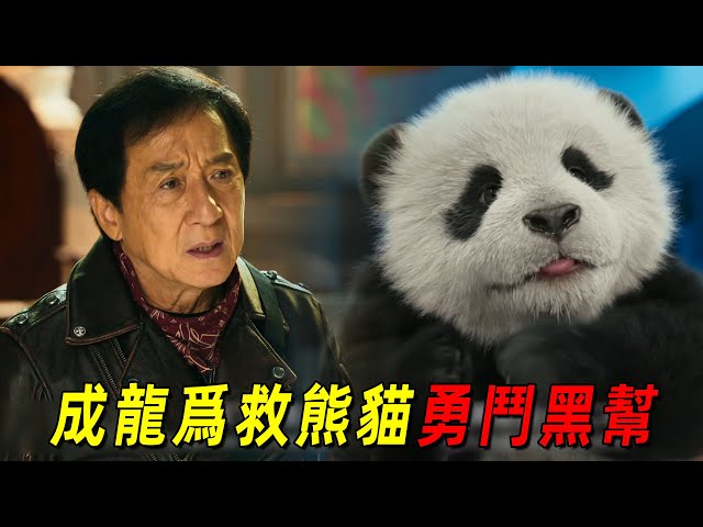 2024成龍最新動作片《熊貓計劃》！成龍竟然瘋狂黑自己！全程爆笑！