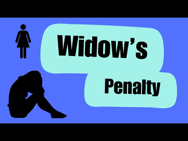 Another Reason for a Roth Conversion - The Widow's Penalty