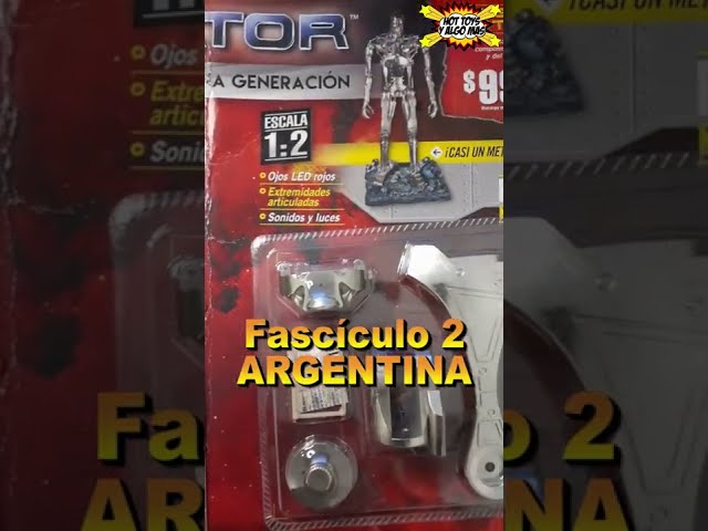 TERMINATOR Fasciculo 2 (Argentina) construye el T-800 Salvat  #Terminator #Salvat #T800