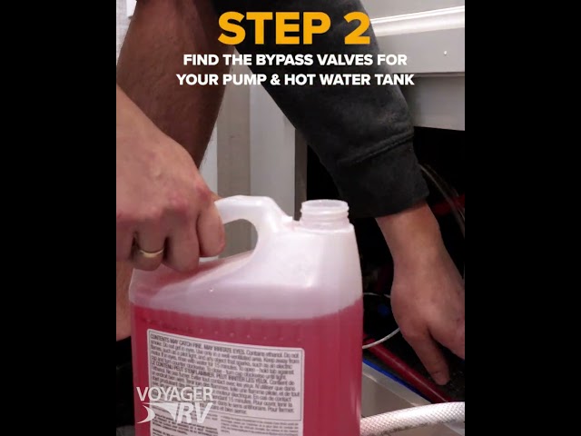 3 EASY STEPS for RV WINTERIZING - Watch full video #shorts