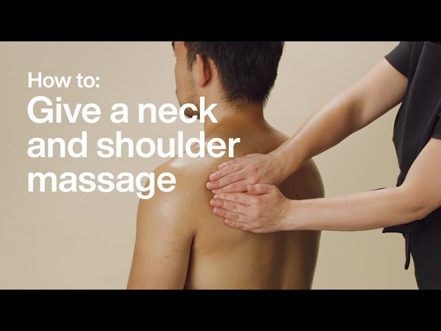 Ultimate Neck & Shoulder Massage Tips