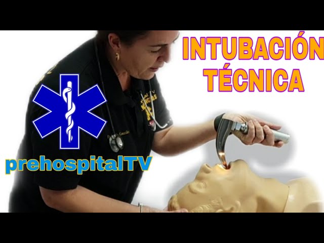 INTUBACIÓN OROTRAQUEAL - TÉCNICA -