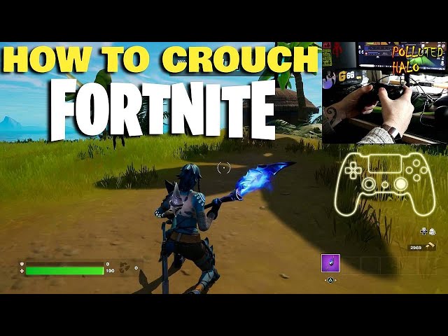 How To CROUCH In FORTNITE