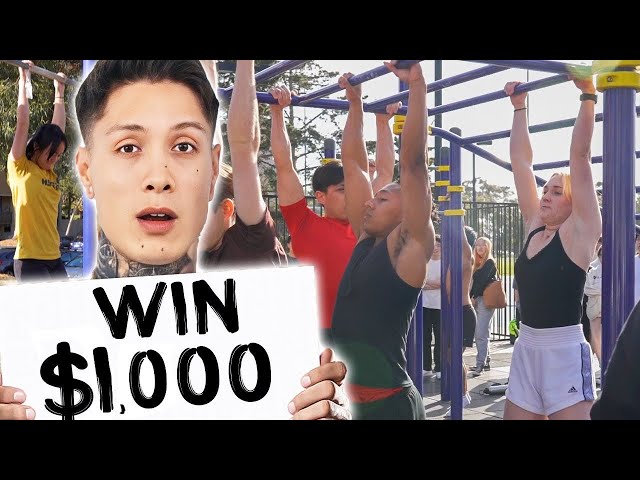 Last One Standing Wins $1,000 | Chris Heria & Brandon William