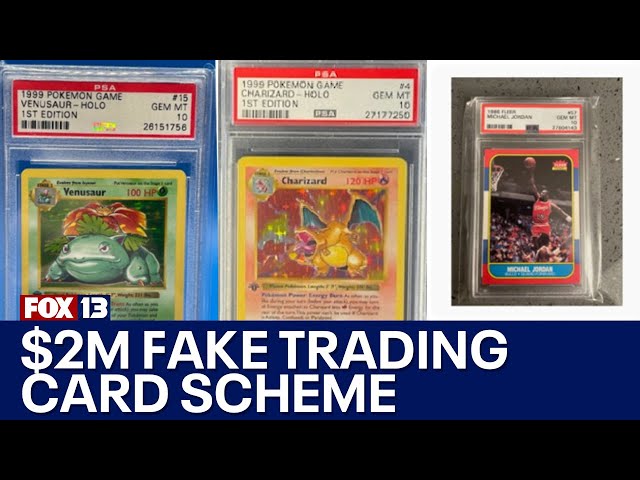 2 WA men accused of selling fake Pokémon, sports cards in $2M scheme | FOX 13 Seattle