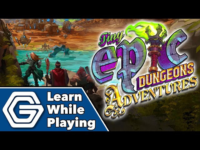 Tiny Epic Dungeons: Adventures - Learn While Playing