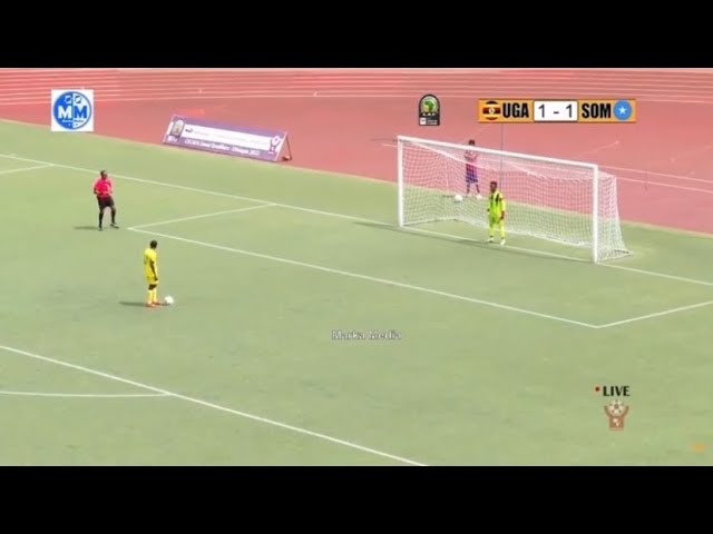 FULL PENALTY SHOOTOUT U-17 AFCON | SOMALIA VS UGANDA