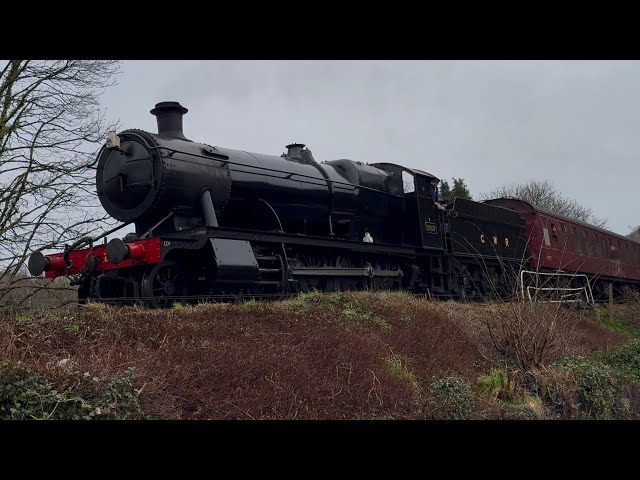 South Devon railway winter steam gala 4th January 2025