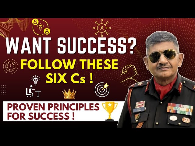 Want Success? Follow These 6 Cs! Proven Principles for Success #speakingtree