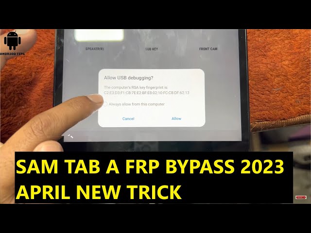 Samsung TAB A frp bypass ANDROID 10 , 11 All new methods