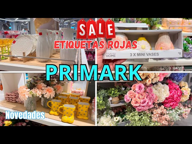 🏷️PRIMARK ETIQUETAS ROJAS + NOVEDADES DECORACIÓN PRIMAVERA 🐇 @ElisHometv