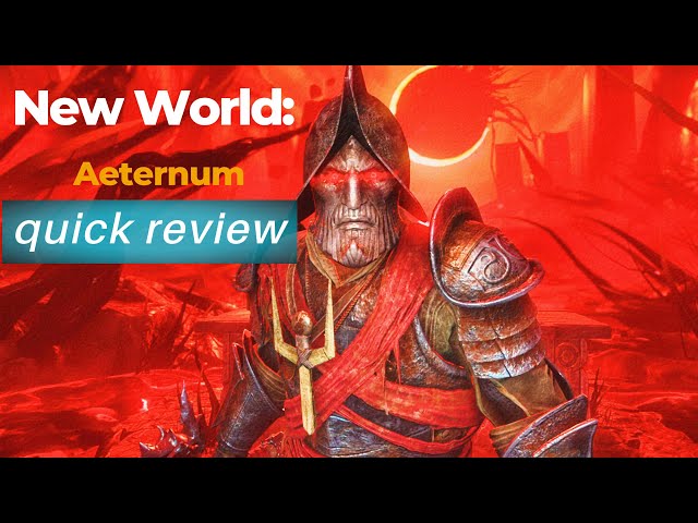 New World Aeternum – Character Creation, Combat, and First Impressions! PS5 4K