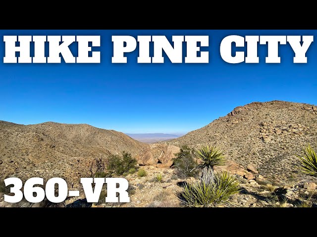 Hike the Pine City Trail (Joshua Tree) - 360° VR Video