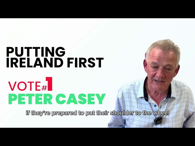 European Elections: Meet the Candidate - Peter Casey