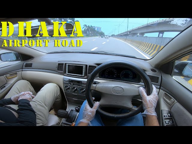 Dhaka Airport Road | POV Drive | Raid Vlogs