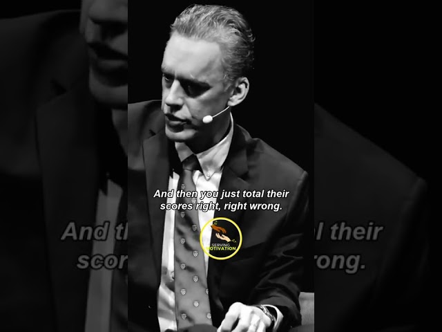 "How you make an IQ TEST?"! - Jordan Peterson #shorts