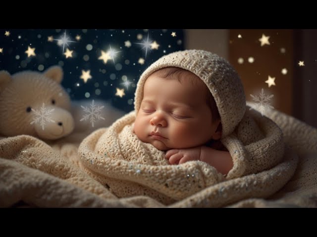 Mozart Brahms Lullaby 🎵 Relaxing Baby Sleep Music 🌙 Insomnia Cure for Peaceful Nights