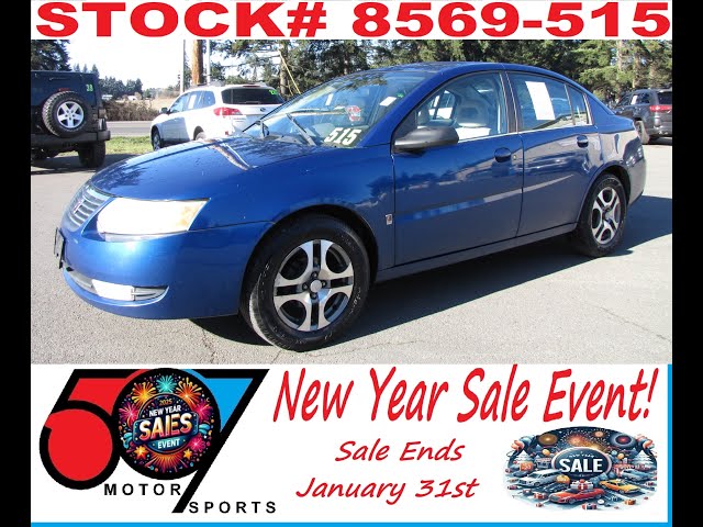 2005 Saturn Ion 3 STK: 8569-515