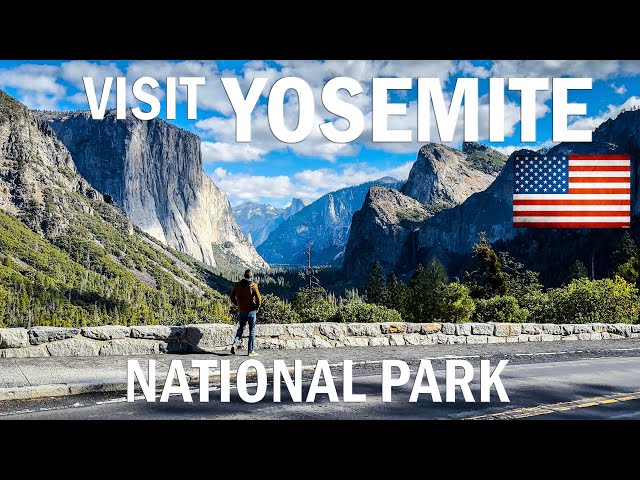 One day at Yosemite National Park California, USA Road Trip | 4K